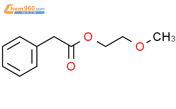 2-methoxyethyl 2-phenylacetate「CAS号：6290-27-3」 – 960化工网