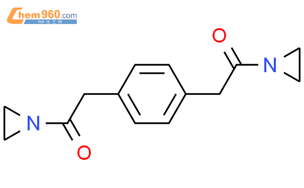 1-(aziridin-1-yl)-2-[4-[2-(aziridin-1-yl)-2-oxoethyl]phenyl]ethanone