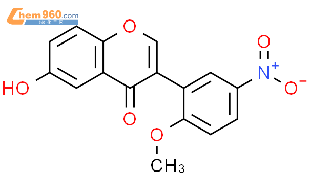 6-hydroxy-3-(2-methoxy-5-nitrophenyl)chromen-4-one