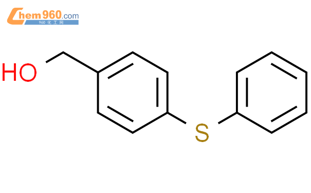 对苯硫基苯甲醇结构式图片|6317-56-2结构式图片