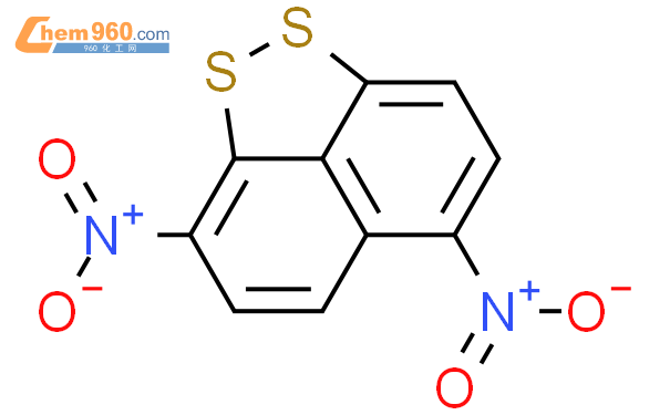 63187-38-2,Naphtho[1,8-cd]-1,2-dithiole, 3,6-dinitro-化学式、结构式、分子式、mol ...