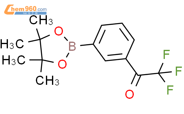 2,2,2-三氟-1-(3-(4,4,5,5-四甲基-1,3,2-二噁硼烷-2-基)苯基)乙酮