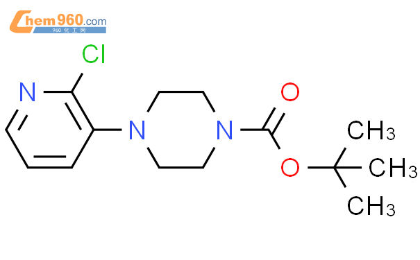 4-(2-Chloro-3-pyridinyl)- 1- Piperazinecarboxylic acid 1,1-dimethylethyl este