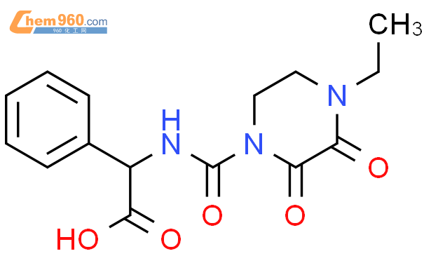 N-乙基双氧哌嗪酰氨苯乙酸