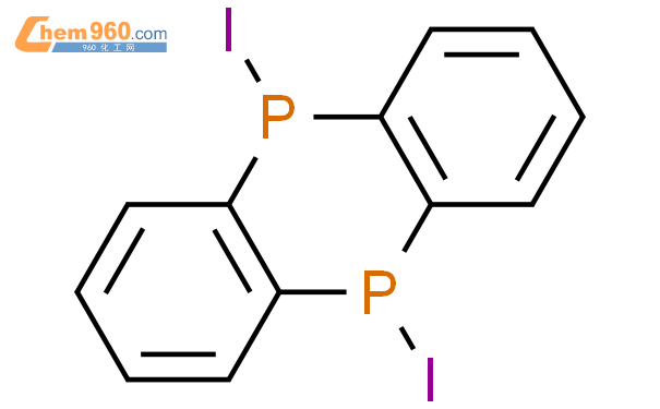 63586 88 9 Phosphanthrene 5 10 Dihydro 5 10 Diiodo 化学式、结构式、分子式、mol 960化工网