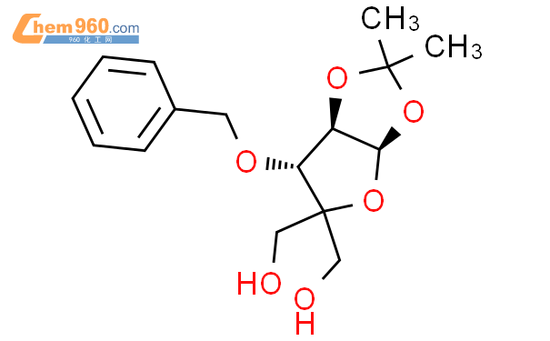 a-D-erythro-Pentofuranose,4-C-(hydroxymethyl)-1,2-O-(1-methylethylidene)-3-O-(phenylmethyl)-