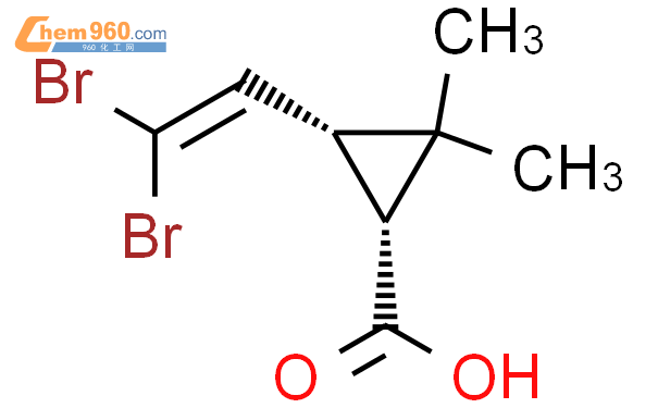 3-(2,2-二溴乙烯基)-2,2-二甲基-(1-环丙烷)羧酸