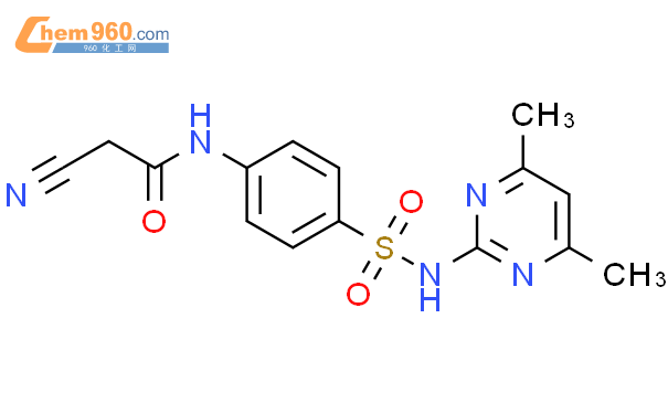 Cyano N Dimethylpyrimidin Yl Sulfamoyl Phenyl Acetamide Mol