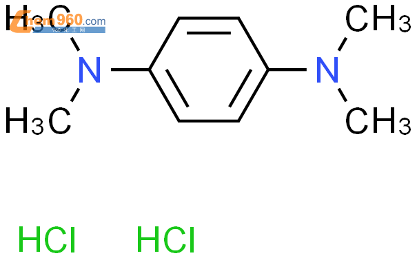 N,N,N',N'-四甲基对苯二胺,盐酸盐结构式图片|637-01-4结构式图片