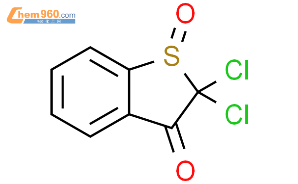 63724-93-6,Benzo[b]thiophen-3(2H)-one, 2,2-dichloro-, 1-oxide化学式、结构式、分子 ...