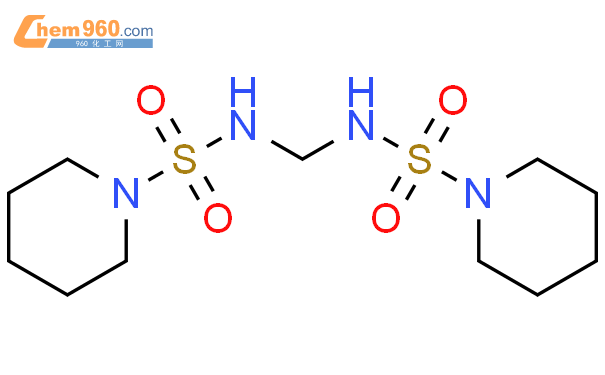 63845 58 9 1 Piperidinesulfonamide N N methylenebis CAS号 63845 58 9 1