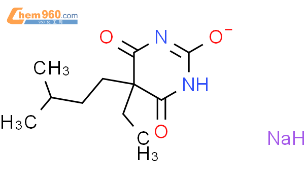 异戊巴比妥钠结构式图片|64-43-7结构式图片