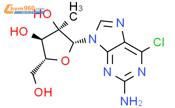 6-氯-9-(2-C-甲基-BETA-D-呋喃核糖基)-9H-嘌呤-2-胺