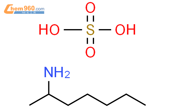 ()-2-氨基庚烷硫酸盐结构式图片|6411-75-2结构式图片