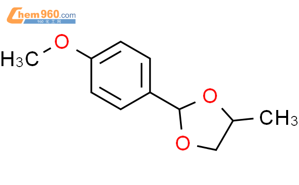 6414-32-0,大茴香醛丙二醇缩醛化学式、结构式、分子式、mol、smiles – 960化工网