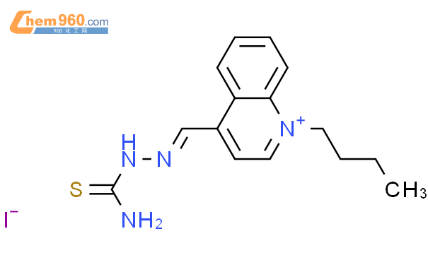 64170-28-1,Quinolinium, 4-[[(aminothioxomethyl)hydrazono]methyl]-1 ...