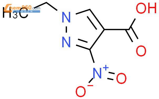 64182-27-0,1H-Pyrazole-4-carboxylic Acid, 1-ethyl-3-nitro-化学式、结构式、分子式 ...