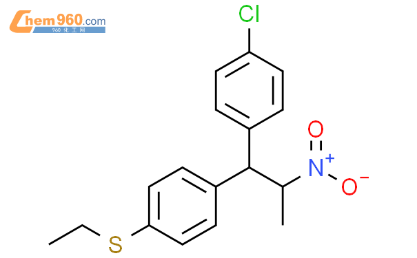 64256 60 6 Benzene 1 chloro 4 1 4 ethylthio phenyl 2 nitropropyl CAS号 64256 60 6 Benzene