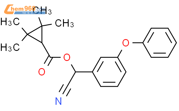 甲氰菊酯结构式图片|64257-84-7结构式图片