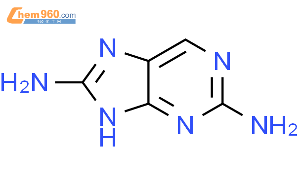1H-嘌呤-2,8-二胺 (9ci)