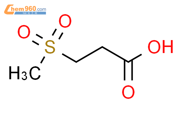 3-甲烷磺酰基丙酸结构式图片|645-83-0结构式图片