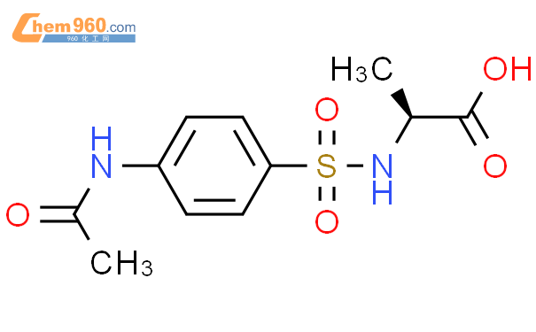 (2S)-2-[(4-acetamidophenyl)sulfonylamino]propanoic acid