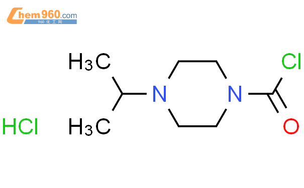 4-propan-2-ylpiperazine-1-carbonyl chloride,hydrochloride