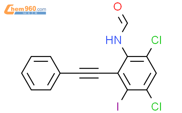 647025-70-5_Formamide, N-[4,6-dichloro-3-iodo-2-(phenylethynyl)phenyl ...