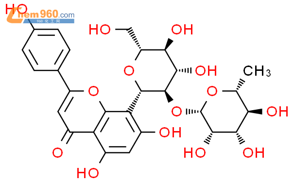 牡荆素-2-O-鼠李糖苷
