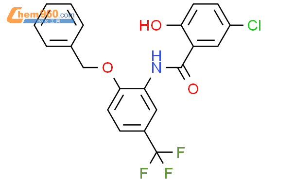 Benzamide Chloro Hydroxy N Phenylmethoxy Trifluoromethyl Phenyl