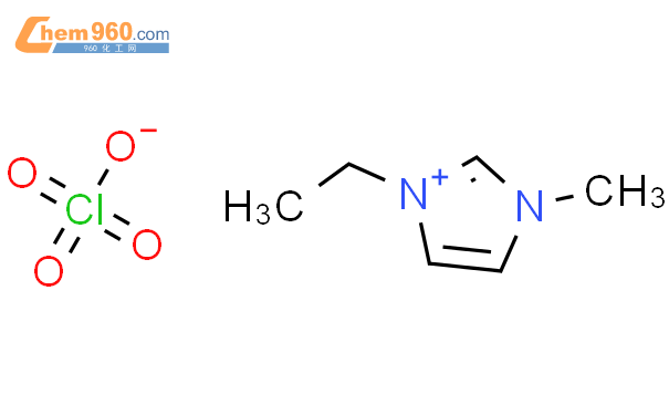1-乙基-3-甲基咪唑鎓高氯酸盐结构式图片|65039-04-5结构式图片