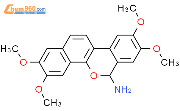 65047-68-9,6H-Benzo[d]naphtho[1,2-b]pyran-6-amine, 2,3,8,9-tetramethoxy ...