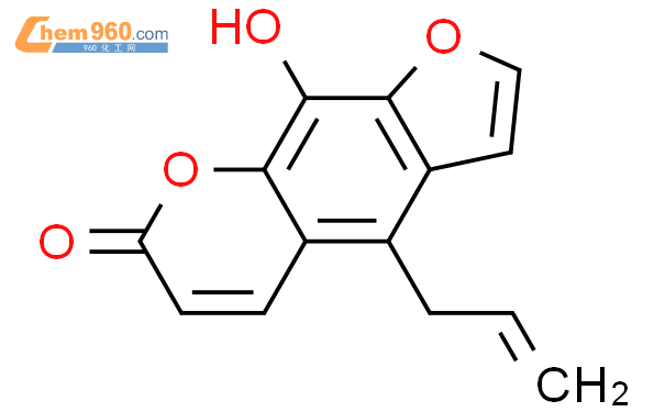 9-hydroxy-4-prop-2-enylfuro[3,2-g]chromen-7-one