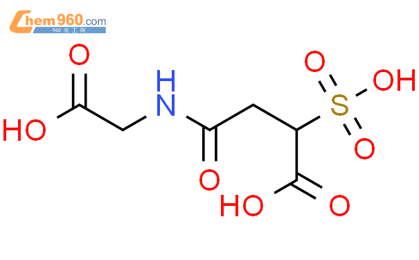 4-(carboxymethylamino)-4-oxo-2-sulfobutanoic acid