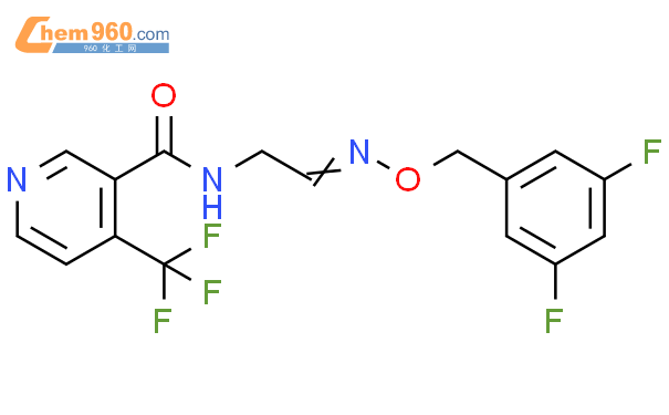 652152 88 0 3 Pyridinecarboxamide N 2 3 5 Difluorophenyl Methoxy Imino Ethyl 4