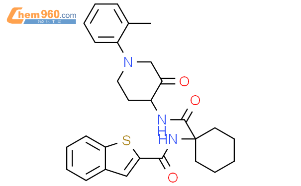 652172 01 5 Benzo B Thiophene 2 Carboxamide N 1 1 2 Methylphenyl