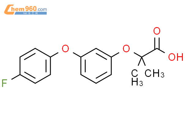 65250-61-5_Propanoic acid, 2-[3-(4-fluorophenoxy)phenoxy]-2-methyl-CAS号 ...