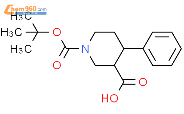 (3S,4R)-1-(叔丁氧基羰基)-4-苯基哌啶-3-羧酸
