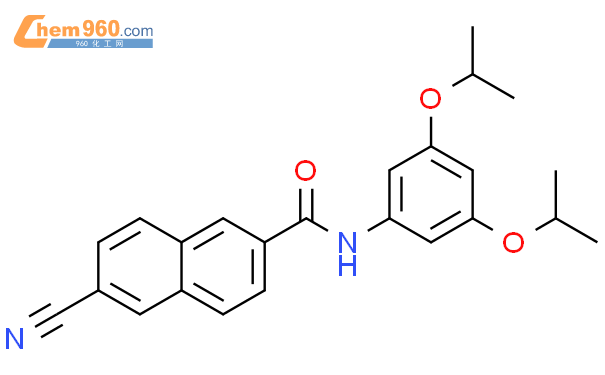 653604 51 4 2 Naphthalenecarboxamide N 3 5 Bis 1 Methylethoxy Phenyl