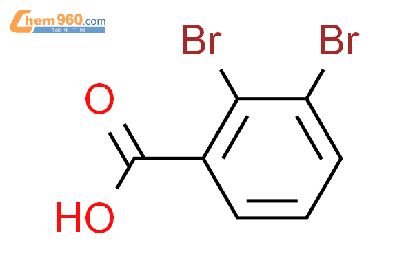 65436-55-7,2,3-dibromobenzoic acid化学式、结构式、分子式、mol、smiles – 960化工网