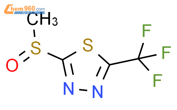 2-三氟甲基-5-甲亚砜基-1,3,4-噻二唑