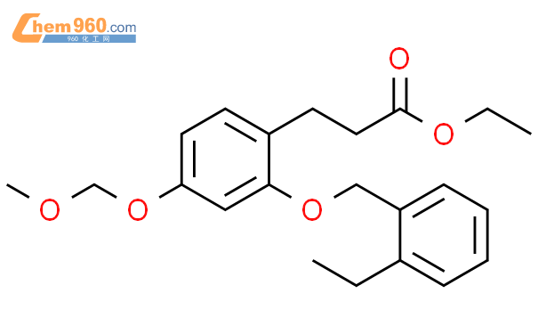 657430-61-0,Benzenepropanoic Acid,2-[(2-ethylphenyl)methoxy]-4 ...