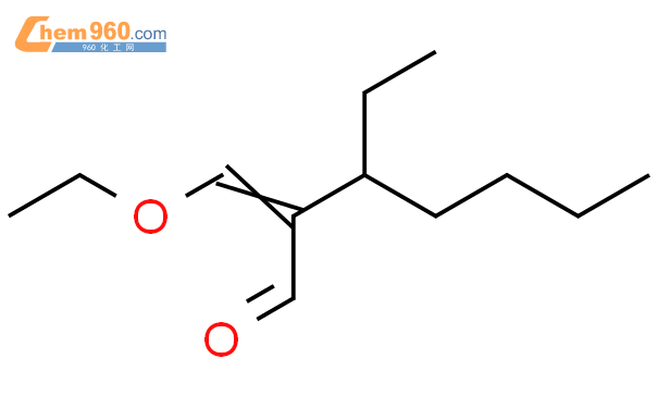 658038 91 6 Heptanal 2 Ethoxymethylene 3 Ethyl 化学式、结构式、分子式、mol 960化工网