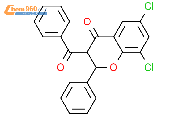 658053 23 74h 1 Benzopyran 4 One 3 Benzoyl 68 Dichloro 23 Dihydro 2 Phenyl Cas号658053 23 7 