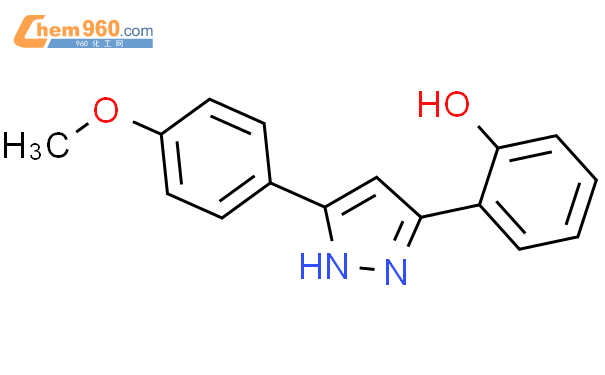 3-(o-hydroxyphenyl)-5-(p-methoxyphenyl)pyrazole