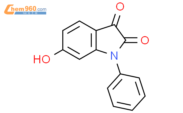 659727 00 11h Indole 23 Dione 6 Hydroxy 1 Phenyl 化学式、结构式、分子式、mol