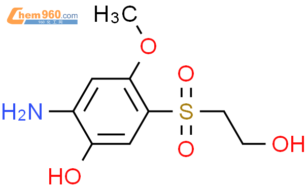 66056-48-2,PHENOL, 2-AMINO-5-[(2-HYDROXYETHYL)SULFONYL]-4-METHOXY-化学式 ...