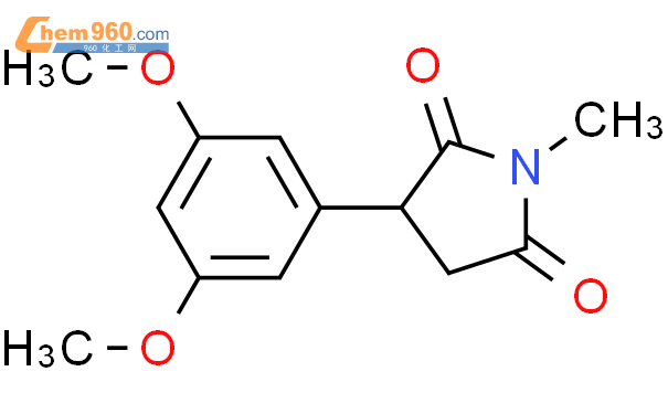 66064-15-1-3-3-5-dimethoxyphenyl-1-methylpyrrolidine-2-5-dione