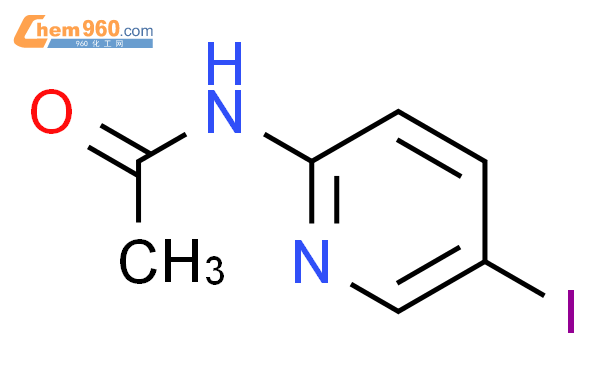 n(5-碘-2-吡啶基)乙酰胺结构式