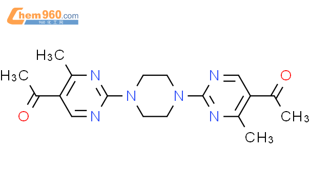 Ethanone Piperazinediylbis Methyl Pyrimidinediyl Bis Cas